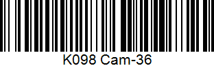 Barcode cho sản phẩm Giày Kawasaki K098 Cam